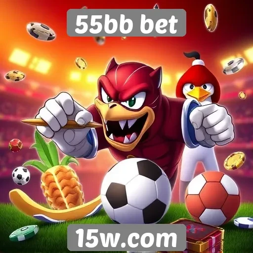 Variedade de jogos disponíveis no 55bb bet